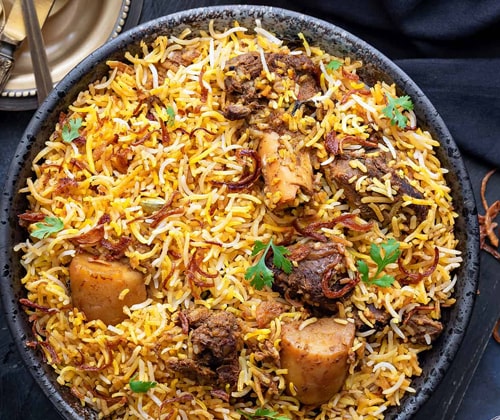 Authentic Mutton Biryani in Karol Bagh
