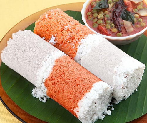 Carrot Puttu Kerala Style in Delhi